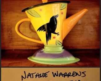 Natalie Warrens Coffee Pot $85 or bid #20