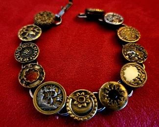 Antique Button Bracelet