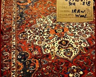 8 x 12 Wool Rug hand-tied in IRAN excellent condition #15