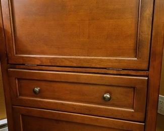 Contemporary Drop-Front Secretary $139 or bid #25