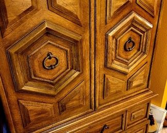 Mid-Century Gentleman's Chifferobe $90 or bid #28