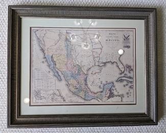 Framed Map