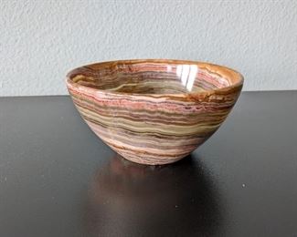 Polished Marble Bowl