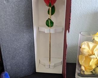 24k Gold Rose