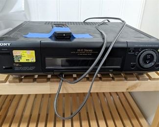 Sony VHS Player