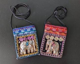 Embroidered Coin Purses