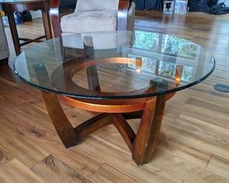 Glass-top Coffee Table