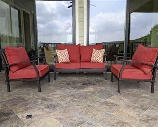 Patio Sofa and Chairs