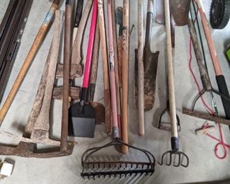Assorted Yard Tools