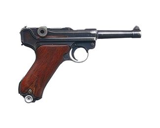 Mauser 1941 "byf" Code P.08 Luger 9mm Semi-Auto Pistol