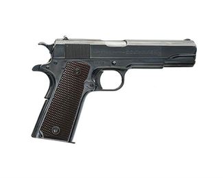 Pre-War Colt 1911-A1 National Match .45ACP Semi-Auto Pistol