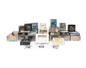 Collection of 25 Mixed Die-Cast Model Planes