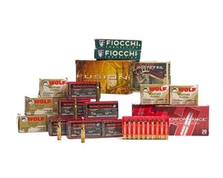  560 Rounds of Misc. .17HMR, .222, .243, 7.62x39 & .308 Ammunition