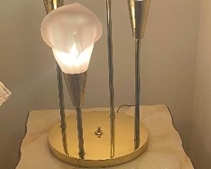 Vintage Tulip Lamp