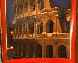 Vintage TWA Italy Poster