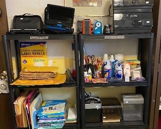 Office Supplies; DVD Player