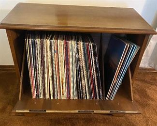 Record Album Cabinet