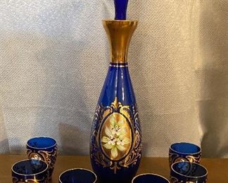 Made in Italy Murano Glassware Set