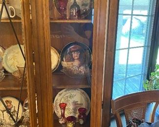 Collectors plates; Glassware; Crystal