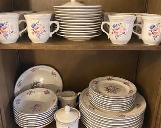 53pc Perugino Stoneware Dinnerware set