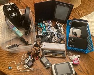 MP3 Players; External Hard Drives; Kindle; Laser Pointer; Headphones; RCA 3.5 LED Digital TV