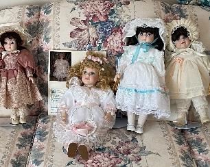 Porcelain Collectors Dolls