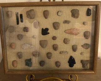 Mayan & Toltec Pre-Columbia’s Artifacts collected around Mexico City Pyramids in 1936.