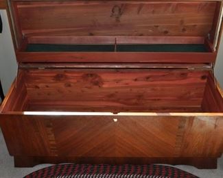 Lane cedar chest (one of two).