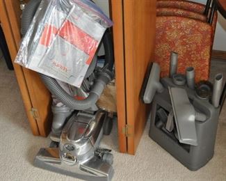 Kirby Sentria vacuum, Miele Aquarius vacuum.
