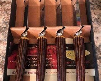 Vintage knife set