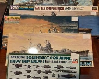 Multiple models with original boxes