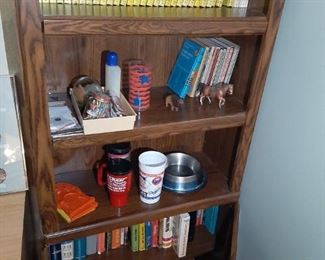 Books, and bookcases