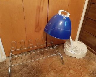 Shie tree, vintage hair dryer