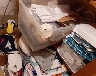 Fabric lace trims and notions dig