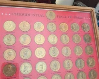 Presidential Hall of Fame coin collection