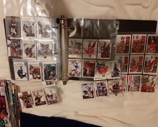 Hockey trading cards