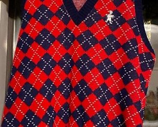 Lots of
Great golfing clothes/ gear vintage and new