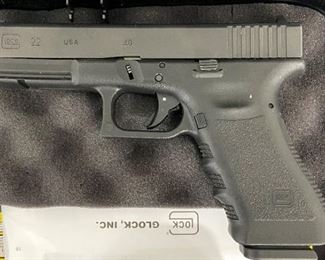 Glock 22 -.40 cal