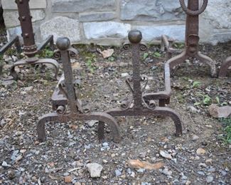 Antique Cast Iron Andirons                                         
$650.00 or best offer.  Call 615-364-3726 to purchase or make offers and more information.  