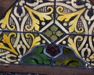 Antique Lead and Stained Glass Windows taken from the dome of an ancient church that was being demolished and custom framed by Braxton Dickson 3 pieces in Small, Medium and Large.                
Small, $1,800.00, Medium $2,200.00, Large $2,800.00 or best offer.  Call 615-364-3726 to purchase or make offers and more information.  
