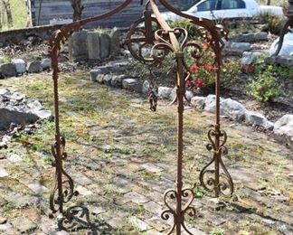 Beautiful Ornate and Antique Wrought Iron French Garden Well Cover - Beautiful -                           
Offers will be considered.  Call 615-364-3726 to purchase or make offers and more information.   