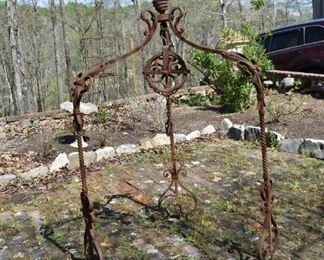 Beautiful Ornate and Antique Wrought Iron French Garden Well Cover - Beautiful -                           
Offers will be considered.  Call 615-364-3726 to purchase or make offers and more information. 