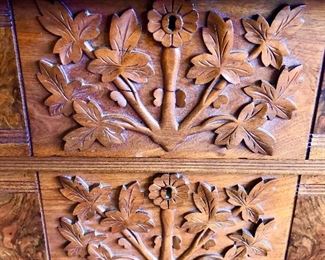  Beautiful Black Forest Gentleman's Dresser 