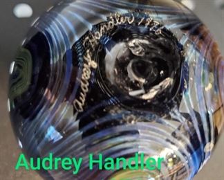 Signed Audrey Handler 1976