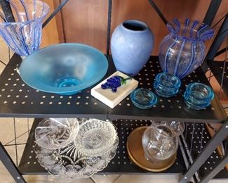 Glassware, Art Glass, etc. 