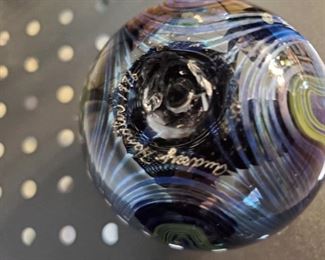 Signed Audrey Handler 1976 - Glass Artist from Neenah, Wisconsin