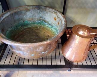 Antique Copper pieces