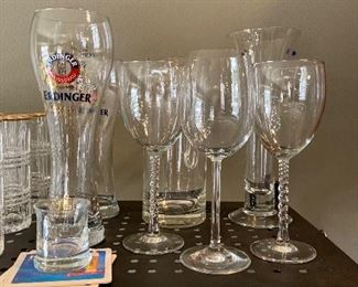 Wine and Beer Glasses