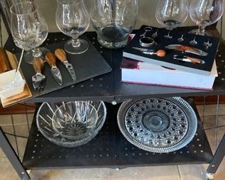 Wine Glasses and Carafe 