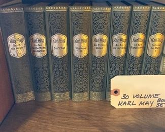 Carl May Book Set - 30 Volumes 